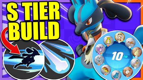lucario build pokemon unite|pokemon unite emblem builds.